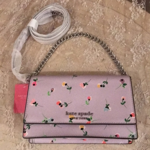 NWT Kate Spade Cameron Wildflower Ditsy Convertible Crossbody Bag - Picture 13 of 16